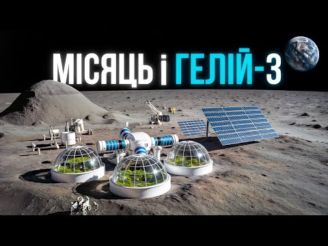 Видео: Енергія майбутнього, що лежить на поверхні Місяця. Гелій-3 - все, що треба знати | Футуризмо №1