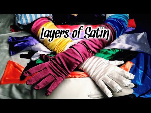 Видео: ВСЕ атласные перчатки 🧤 #шепотАСМР 🤫