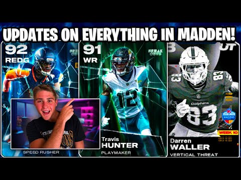 Видео: ОБНОВЛЕНИЯ ВСЕГО В MADDEN 26! БЕСПЛАТНЫЙ ГГ ДАРРЕН УОЛЛЕР! ОБНОВЛЕНИЕ НА 90, ЛЕГЕНДЫ И МНОГОЕ ДРУ...