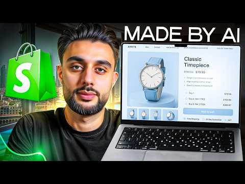 Видео: Как создать фирменный дропшиппинг-магазин с ИИ на Shopify в 2026 году