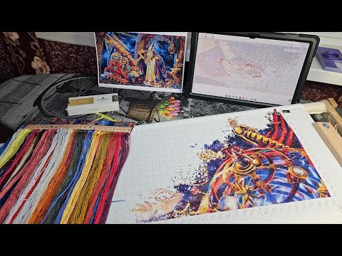 Видео: Svetlana Super Stitch в прямом эфире!🌟Вышиваем "Звездочета" #вышивкакрестиком #хобби #crossstitch 