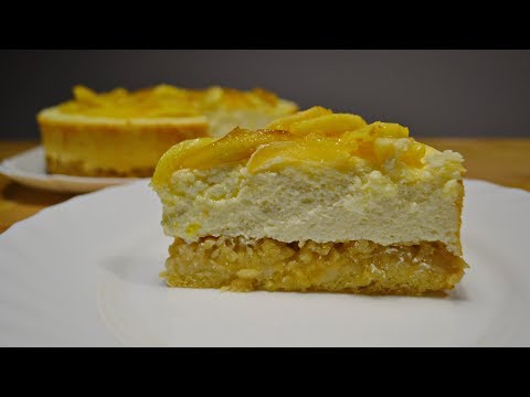 Видео: Воздушный Сырник С Яблоками, очень Нежный!  | Air Cheesecake With Apple, very Gentle!