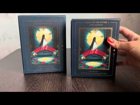 Видео: Обзор и сравнение Таро сказочных архетипов, Tarot of the Divine, Таро Божественного 👻