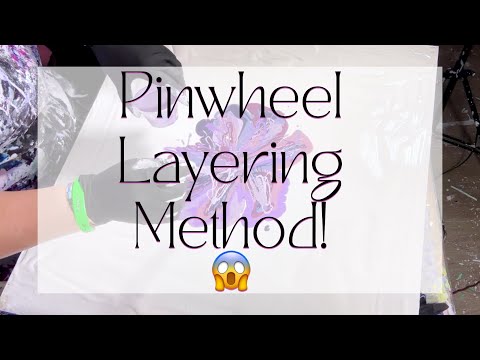 Видео: #382 😱 Новый потрясающий способ наложения красок для флюид-арта! Метод «вертушки» 😍 #Bloom #paint