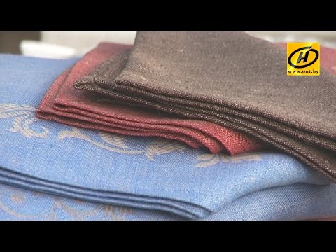 Видео: Белорусский лён и джинсы, Оршанский льнокомбинат