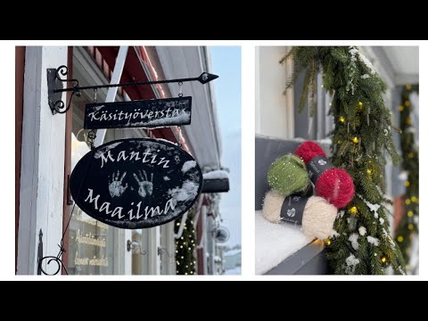 Видео: Mantin maailma - магазин пряжи в Рауме, в котором я прохожу практику 💙