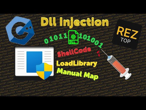 Видео: Принцип работы DLL инжектора | Что такое Loadlibrary? И в чём отличия от Manual Map? ShellCode C/C++