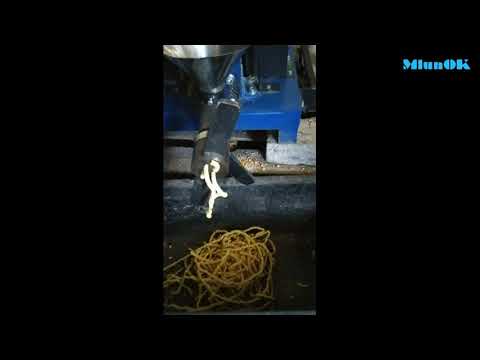 Видео: Запуск экструдера и начало работы ЭГК 60