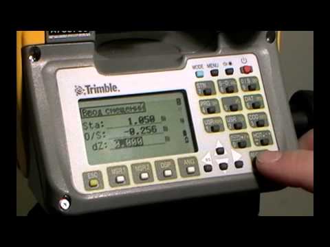 Видео: Вынос в натуру линии