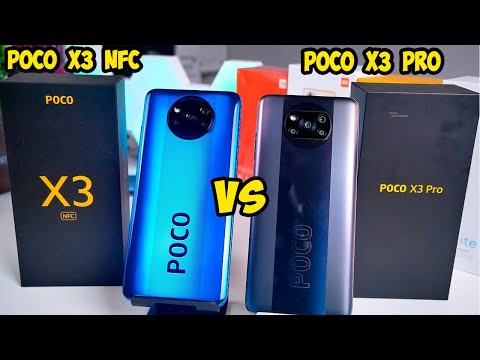 Видео: Xiaomi Poco X3 Nfc VS Poco X3 Pro подробное сравнение