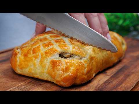 Видео: Только между нами! Секретный рецепт шеф-повара с лососем Веллингтон!🎄