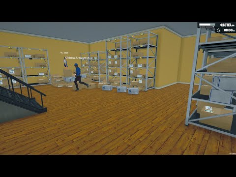 Видео: Supermarket Simulator часть 6 магазины увеличивается много товара как успевать пополнять полки