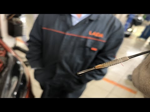 Видео: Веста 1.8(21179)/1920 км после замены ГБЦ по причине Масложора!