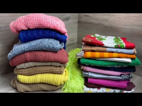 Видео: Закупки в СЕКОНДЕ  для шитья и вязания /Апсайклинг/ upcycling. Влог / вдохновение