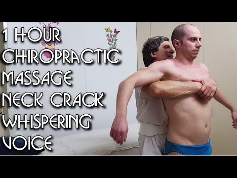 Видео: 💆 1 час хиропрактики: трещины в шее и спине - массаж головы, глаз и ушей - расслабляющий голос ASMR