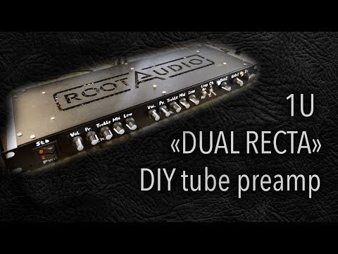 Видео: DIY StompBox-2.16 Final. 1U Ламповый преамп.