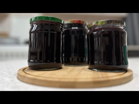 Видео: Варенье из смородины.Минимум сахара.Густое и вкусное варенье.Қарақаттан тосап.Қазақша рецепт.