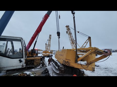 Видео: Перевозка ДЭКов, вторая партия. Возня с 401.