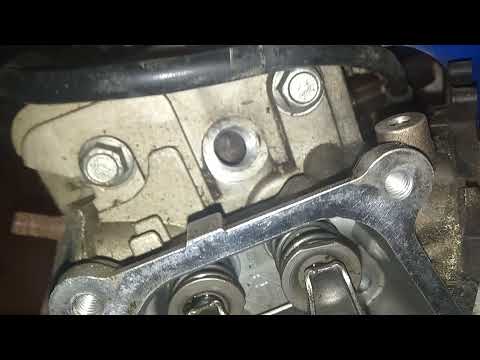 Видео: двигатель 168f-2 дефект нет компрессии