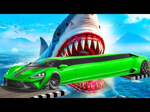 Видео: СМОЖЕТ ЛИ ЛАМБА ПРОЕХАТЬ МЕГАЛОДОНА В ГТА 5 ? - ЭКСПЕРИМЕНТ В GTA 5