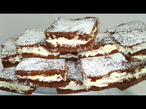 Видео: Это Самый Вкусный и Быстрый Рецепт Пирожных Которые Тают во рту!
