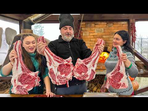 Видео: 🔥Слишком Сочно, Слишком Вкусно! Говяжьи Стейки с Запеченным Костным Мозгом!