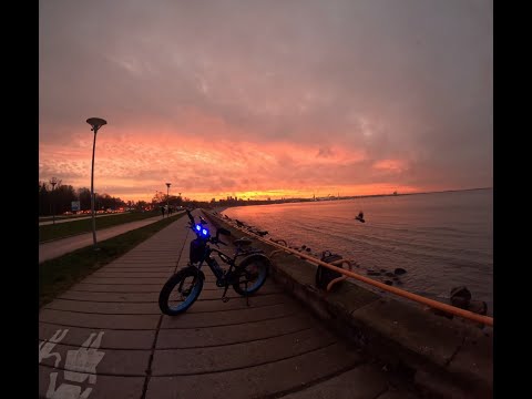 Видео: 2-a - LANKELEISI - покатушка с Ельдаром по Ласснамяе - MERE - пруд Сависаара и море.07.11.2025