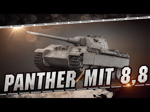 Видео: Panther mit 8,8 🔴 ПОБЕДИТЕЛЬ АУКЦИОНА НА 3 ОТМЕТКИ 🔴 МИР ТАНКОВ