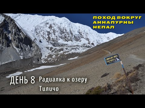 Видео: Поход вокруг Аннапурны Кольцо Аннапурны Непал Трек к озеру Тиличо  День 8