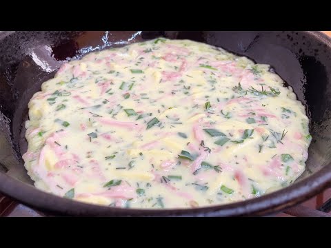 Видео: Быстрый ЗАВТРАК на сковороде за 15 минут! Все смешал и готово.