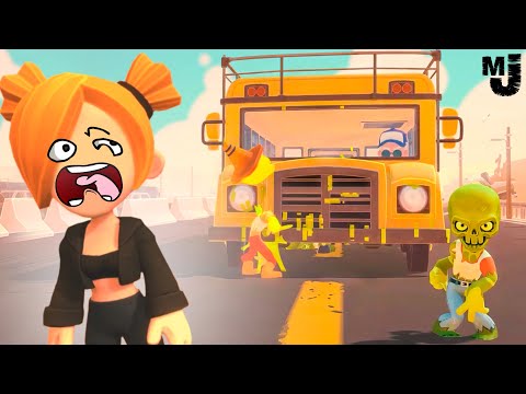 Видео: ВЫЖИВАЕМ на АВТОБУСЕ среди ЗОМБИ ♦ BUS Bro u Survived ♦ новые игры на двоих