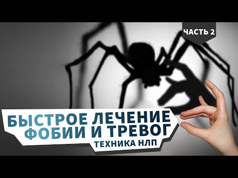 Видео: БЫСТРОЕ ЛЕЧЕНИЕ ФОБИЙ И ТРЕВОГ. Техника НЛП. часть 2