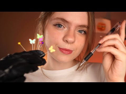 Видео: ASMR расслабляющая ролевая игра прокол носа