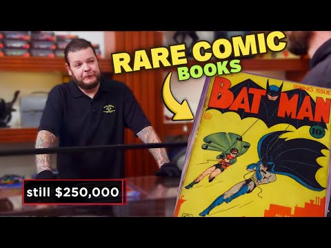 Видео: САМЫЕ ДОРОГИЕ КОМИКСЫ О Pawn Stars