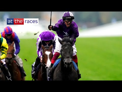 Видео: ФРЭНКИ ДЕТТОРИ выигрывает Champion Stakes на лошади KING OF STEEL во время своего последнего заез...