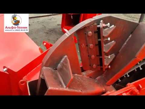 Видео: Заглянем внутрь измельчителя и как отрегулировать ножи