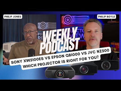 Видео: Проектор Sony BRAVIA 7 против Epson QB1000 против JVC DLA-NZ500: какой проектор выбрать?