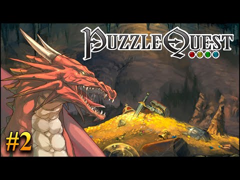 Видео: Puzzle Quest - прохождение #2 (Воин)