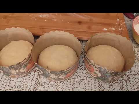 Видео: 341.🍞 КУЛИЧИ НА ЗАКВАСКЕ без опары (генеральная репетиция).