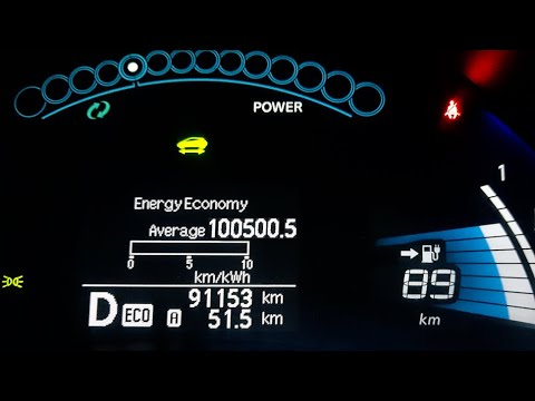 Видео: Расход энергии Nissan Leaf в различных циклах (ТРАССА, ГОРОД): когда он меньше?