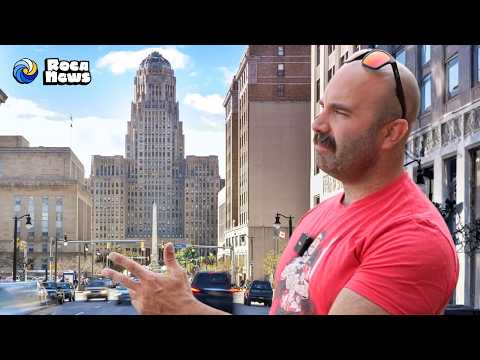 Видео: Внутри бурно развивающегося города «ржавого пояса» Нью-Йорка (Буффало)