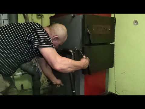 Видео: Как переделать твердотопливный котёл на котёл жидкого топлива.
