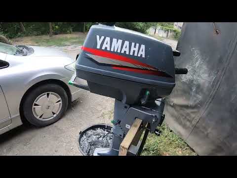 Видео: Полное ТО лодочного мотора на примере Yamaha 3