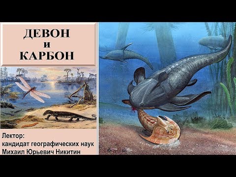 Видео: Девонский и каменноугольный периоды (рассказывает Михаил Никитин)