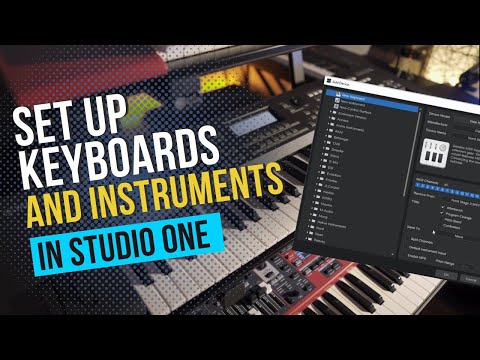 Видео: Как настроить MIDI-клавиатуры, внешние инструменты и MIDI-контроллеры в Studio One