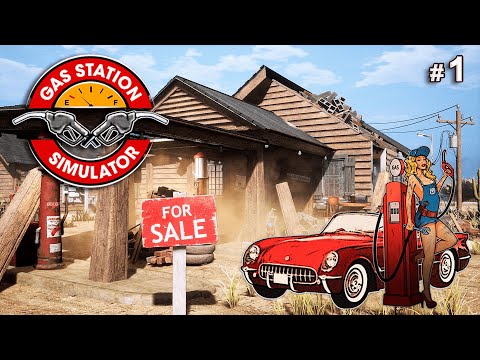Видео: ПЕРВЫЙ ДЕНЬ НА ЗАПРАВКЕ - Gas Station Simulator # 1