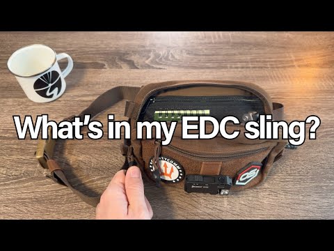 Видео: Что в моём EDC-ремне? | Обзор поясной сумки Roaring Fire Ridger Waxed Canvas