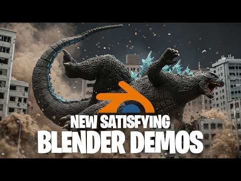 Видео: Новые сумасшедшие демо-версии Blender