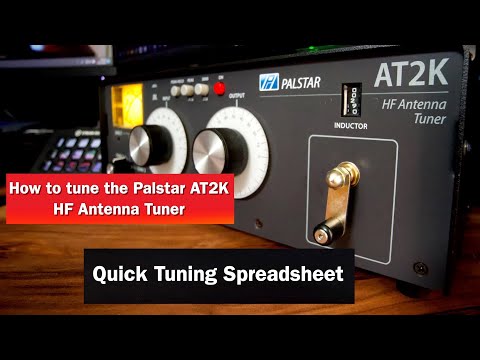 Видео: Антенный тюнер Palstar AT2K HF | Как настроить Palstar AT2K | Краткое руководство по настройке ру...