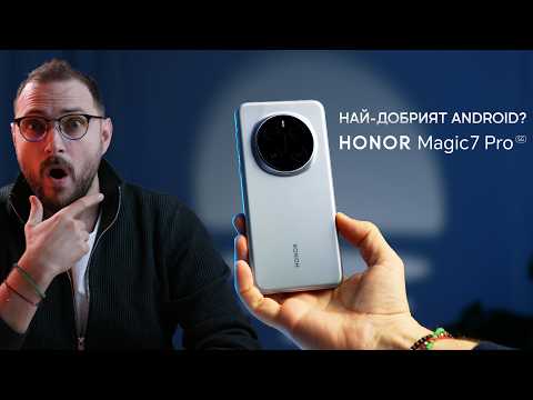 Видео: Honor Magic 7 Pro – Най-добрият Android телефон през 2025? 📱🔥